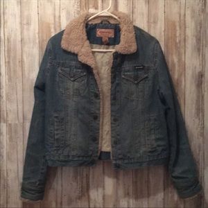 Women’s large Aeropostale denim jacket